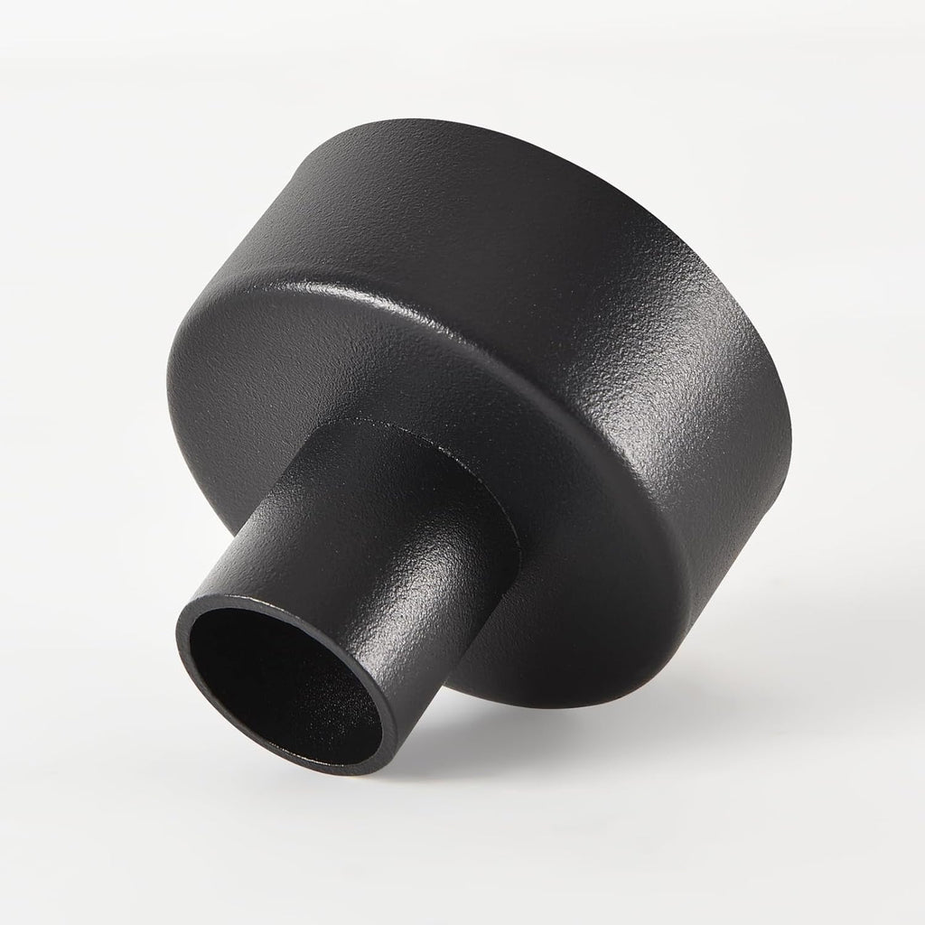 Black Candlestick Holders Set of 8,Vintage Taper Metal Candle Holders for Candle Sticks Holder Decor,Candelabra Candle Holder for Halloween Decoration Wedding Christmas Fireplace Mantel Home Decor