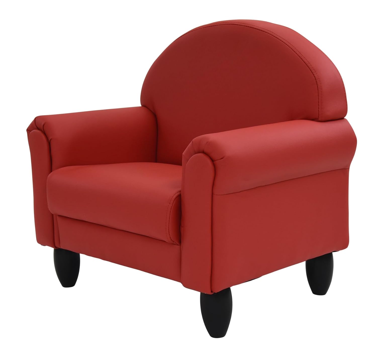 Children's Factory As We Grow Toddler Chair, Red, CF805-196, Flexible Seating for Daycare or Preschool, Kids Reading Chair, Playroom Furniture