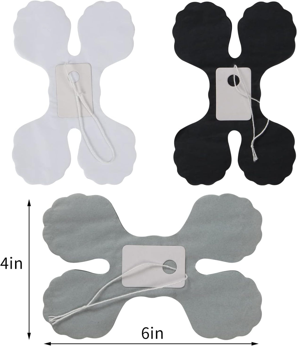 Black White-Silver Party-Decorations Streamers Garland - 157Ft Graduation Four-Leaf Clover Hanging Banner,Men Boys Birthday Engagement Wedding Baby Bridal Shower New Years Supplies Decor Hugtmr