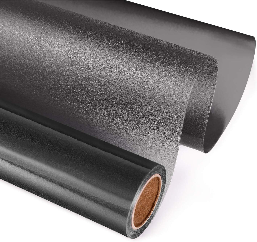 HIDBEA Frosted Window Privacy Film - Non Adhesive Static Cling Glass Stickers Sun UV Blocking Heat Control Door Covering Decals for Home Office, Frosted Gray, 35.4 x 98.4 Inch