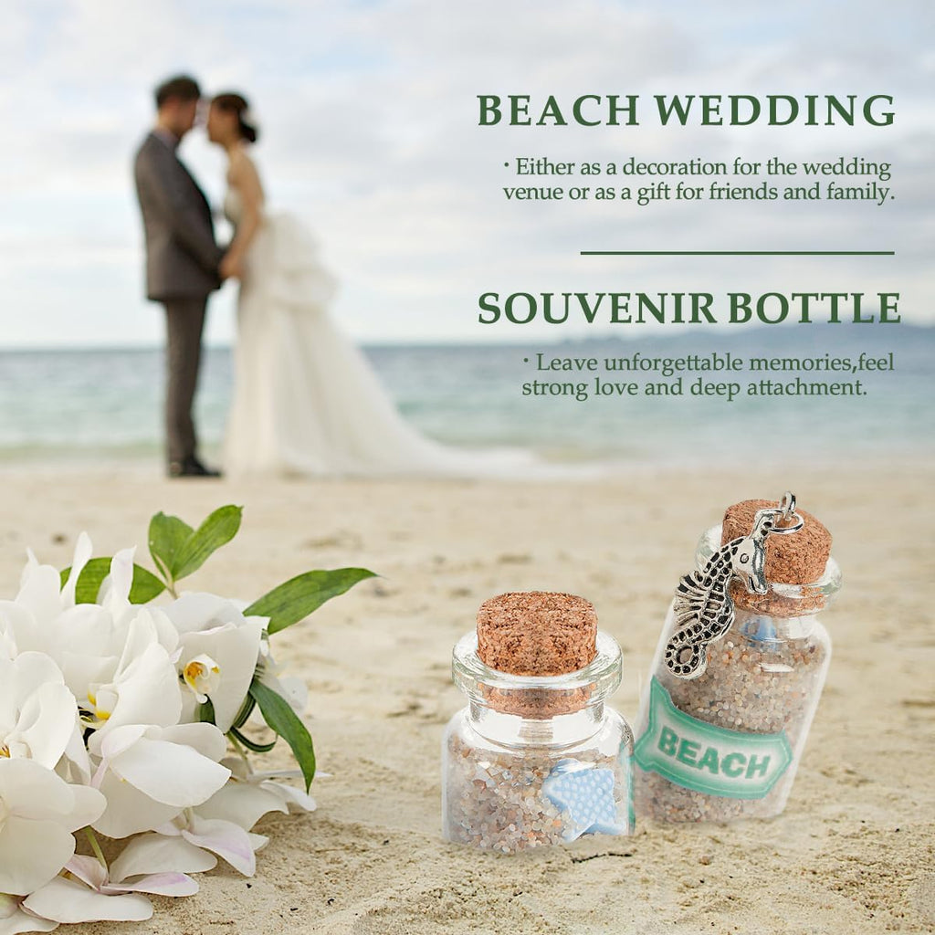 JIUYUE 15 pcs 80 ml Small Glass Vials,Glass Bottle Small(2.7 oz-1.85x2.75 inch)