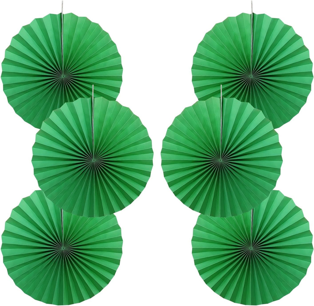 Green Party Decorations,Green Paper Decorations For Party,Tennis Party Decorations Party Paper Fans Bulk 16in,Graduation Decoration Classroom Decor,St Patrick'S Day Decortions 30 Color Diy Set （Green）