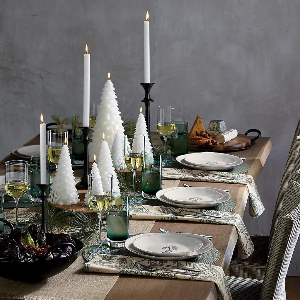 Black Iron Taper Candle Holder - Set of 3 Decorative Candle Stand - Candlestick Holder for Wedding, Dinning, Party