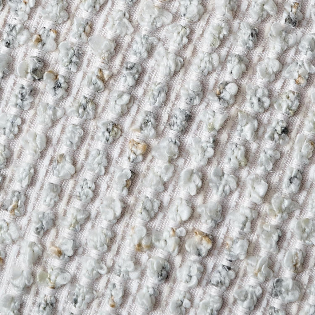 Striped Throw Pillow Covers 22x22 Set of 2 Cream Grey Textured Boucle Chic Morden Boho Accent Farmhouse Square Decorative Couch Pillow Covers for Home Decor Bed Sofa Living Room