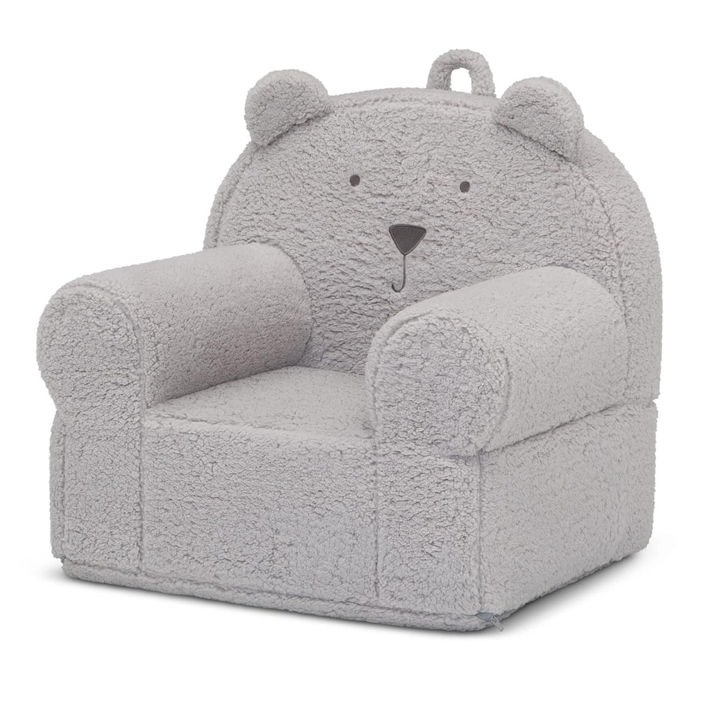 GAP babyGap Sherpa Bear Chair - Greenguard Gold Certified, Grey