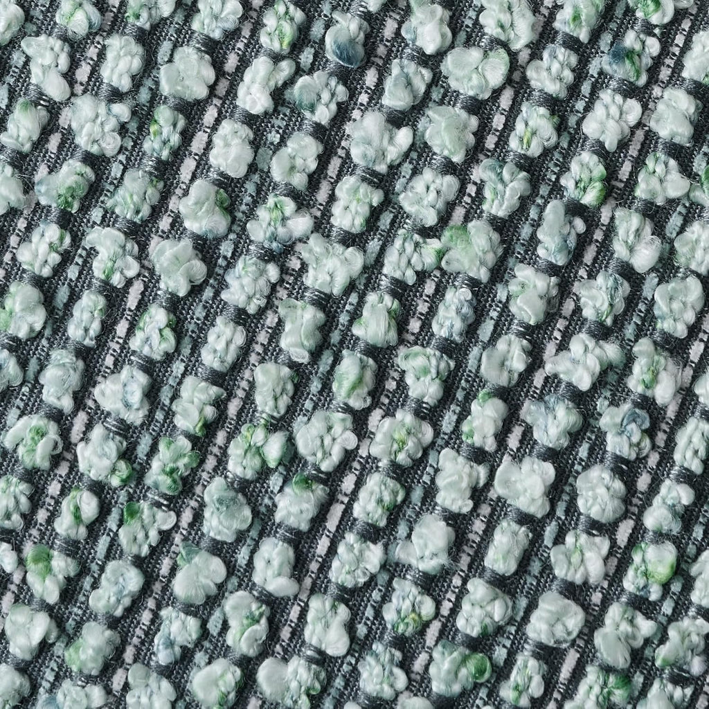 DEZENE Striped Throw Pillow Covers 12x20 Set of 2 Green Textured Polyester Chic Morden Boho Accent Farmhouse Rectangular Lumbar Decorative Couch Pillow Covers for Home Decor Bed Sofa Living Room